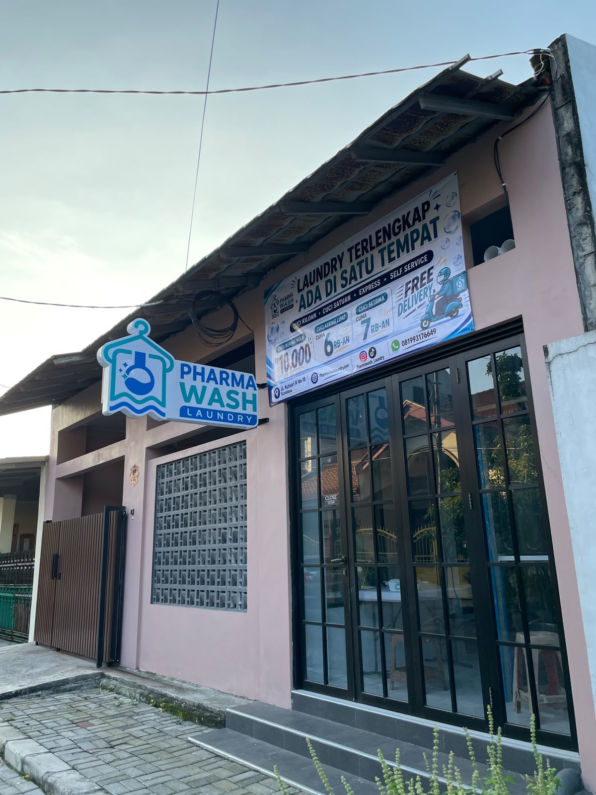 toko pharmawash laundry surabaya pusat
